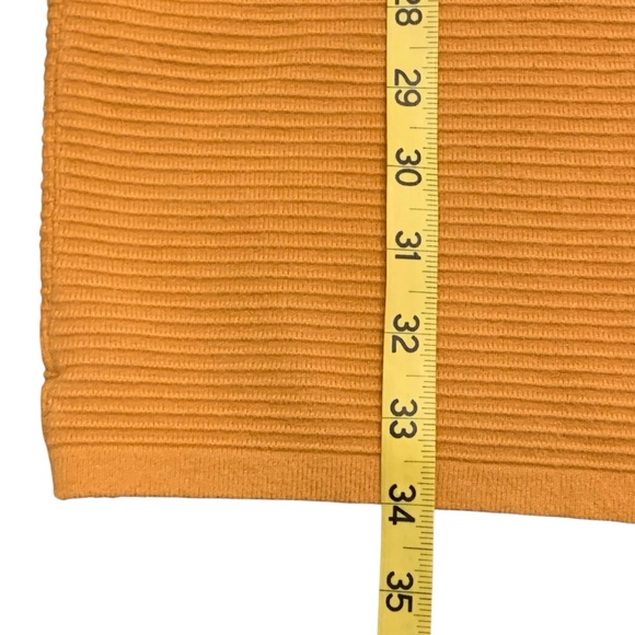 Sioni Golden Mustard Long Sleeve Knit Cardigan Sweater Size Small - Picture 11 of 13